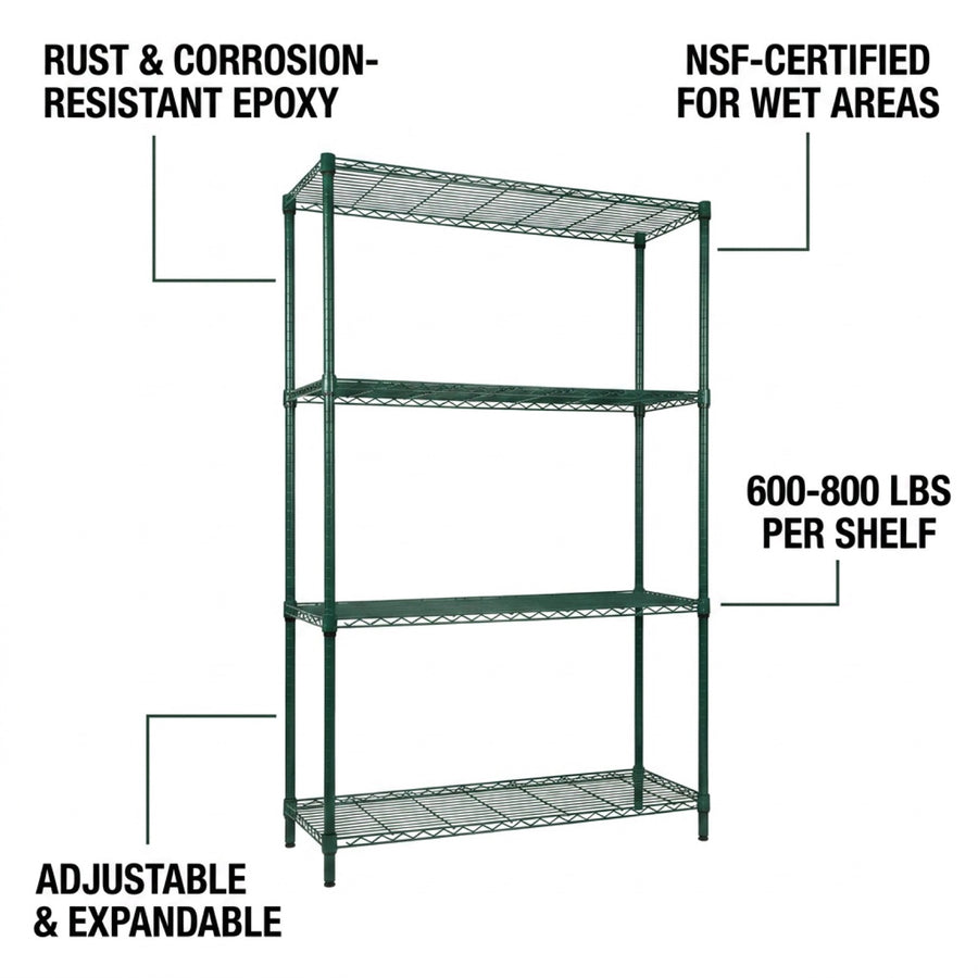 Green epoxy wire shelving - info-01-features.jpg