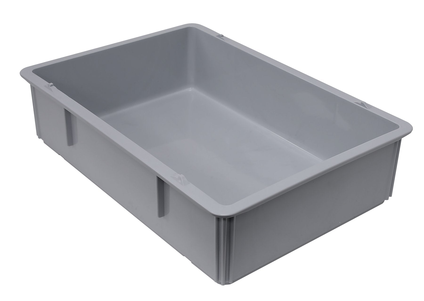 Gray 26x18x6 inch deep pizza dough box