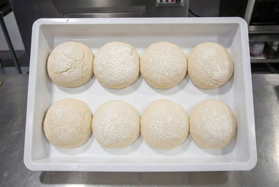 Pizza Dough Boxes - Stackable Polypropylene Dough Trays - Industrial 4 Less