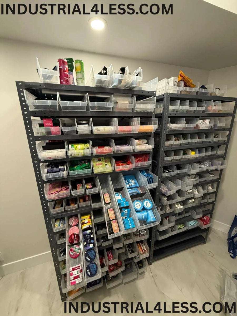 Plastic Shelf Bins – Nesting Economy Shelf Bins - Industrial 4 Less - Industrial 4 Less