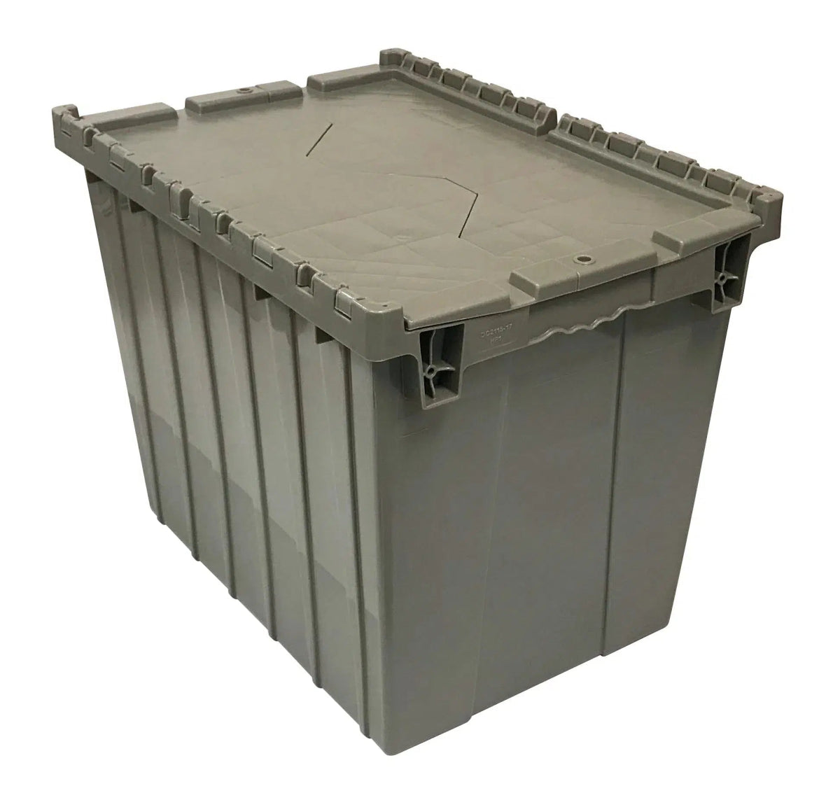 QDC2115 - 17 | Pack of 10 - Attached Lid Containers > Distribution Containers > Round Trip Totes - Industrial 4 Less