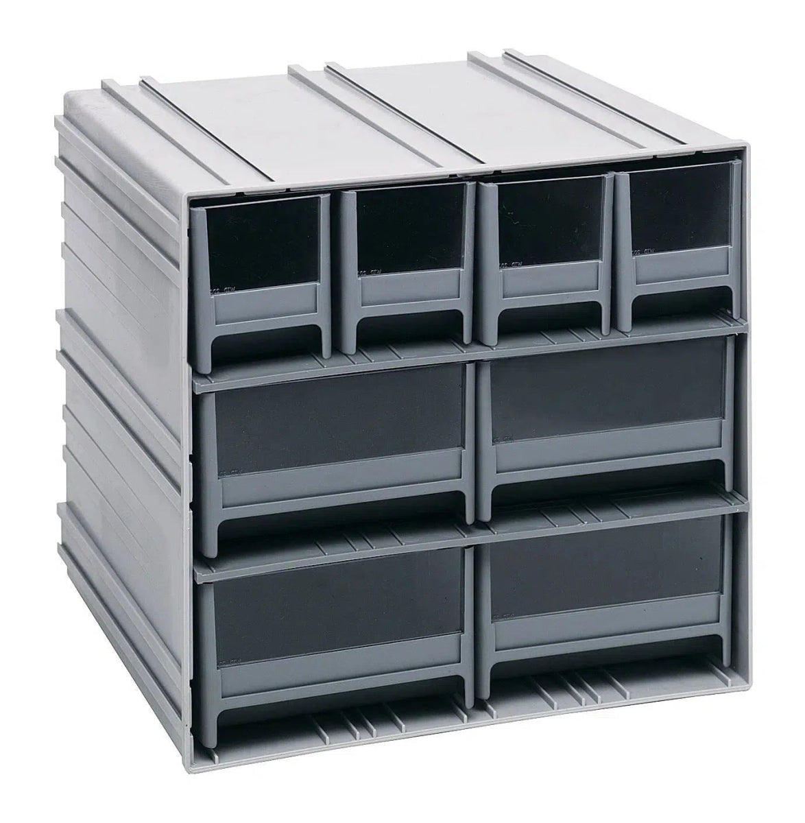 QIC - 4244 Cabinet with 8 Drawers - Cabinets with Drawers > Interlocking Storage Cabinets with Drawers - Industrial 4 Less