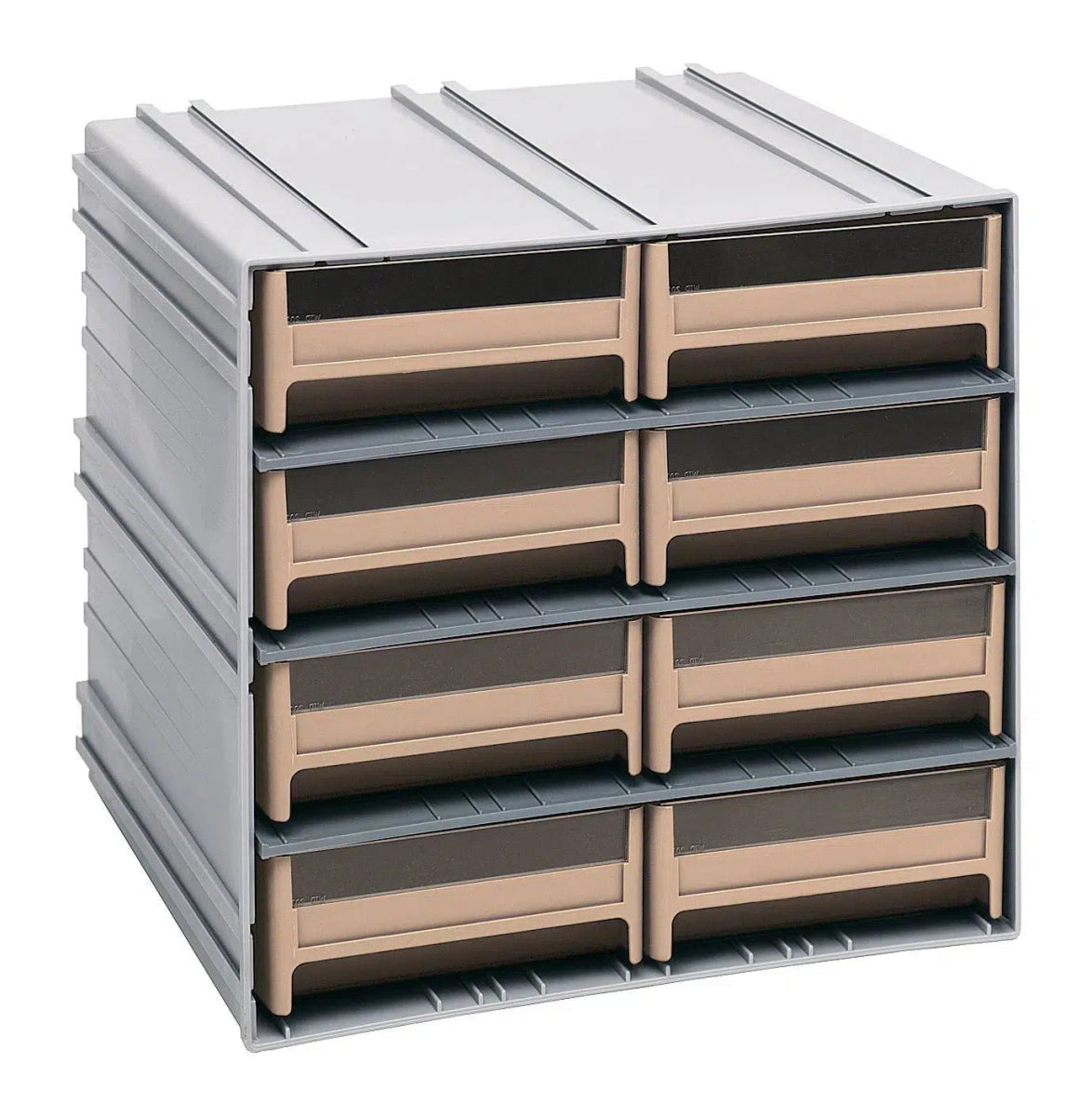 QIC - 83 - Cabinets with Drawers > Interlocking Storage Cabinets with Drawers - Industrial 4 Less