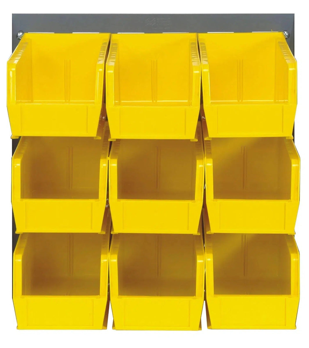 QLP - 1819 - 230 - 9 - Louvered Panels with Storage Bins > Wall Mounted Panels with Hanging Bins - Industrial 4 Less