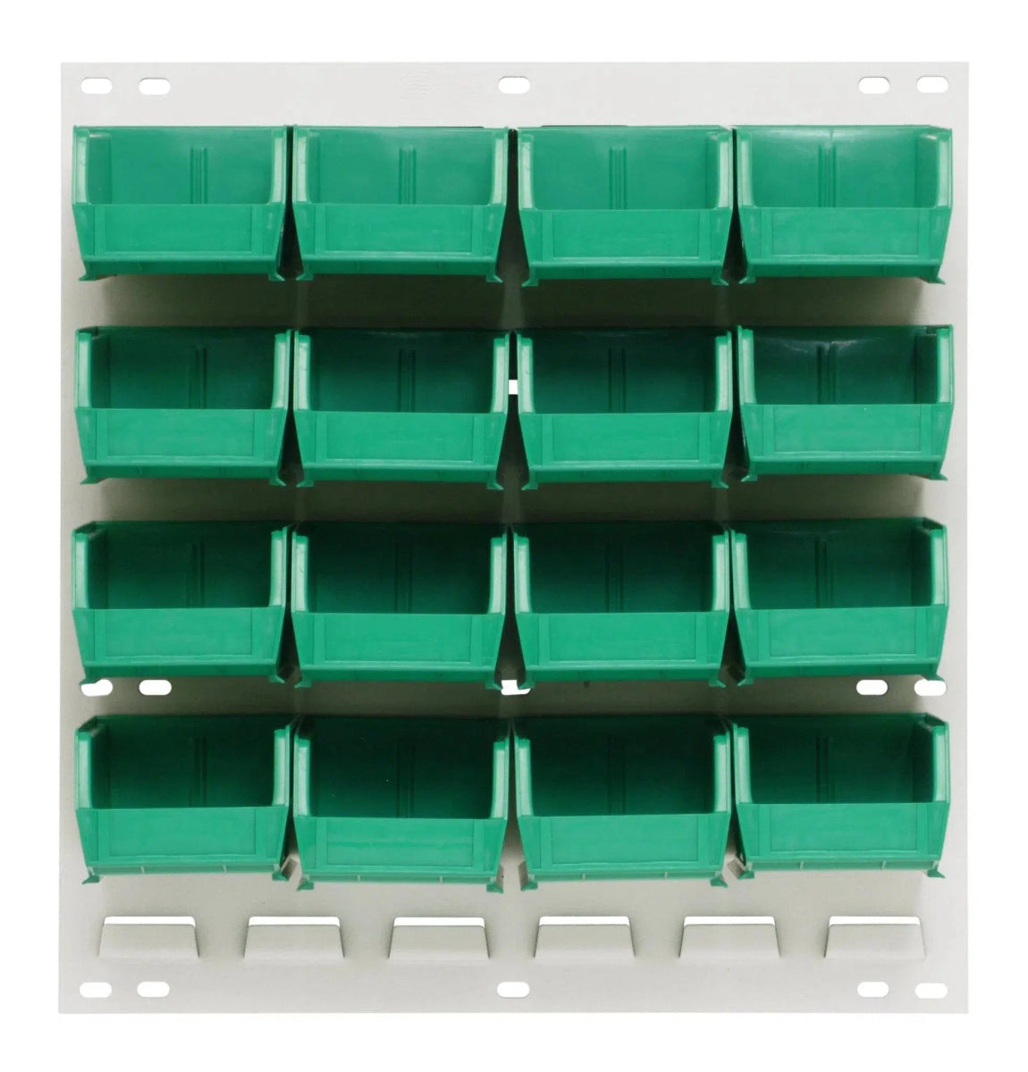 QLP - 1819HC - 210 - 16 - louvered panels with storage bins > wall mounted panels with hanging bins - Industrial 4 Less