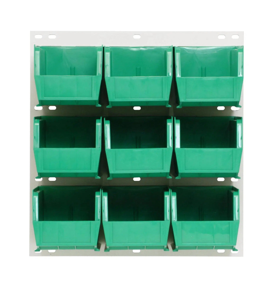 QLP - 1819HC - 230 - 9 - louvered panels with storage bins > wall mounted panels with hanging bins - Industrial 4 Less