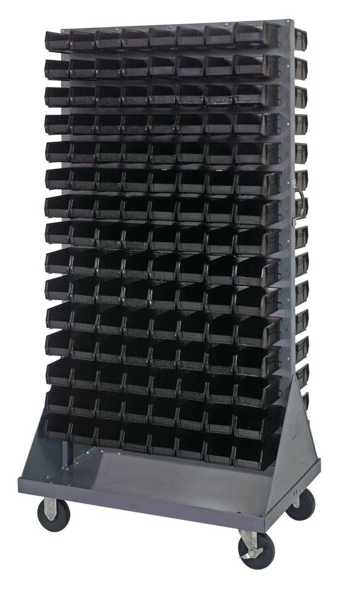 QMD - 36H - 220 - Stackable Bin Organizers > Racks with Hanging Bins - Industrial 4 Less