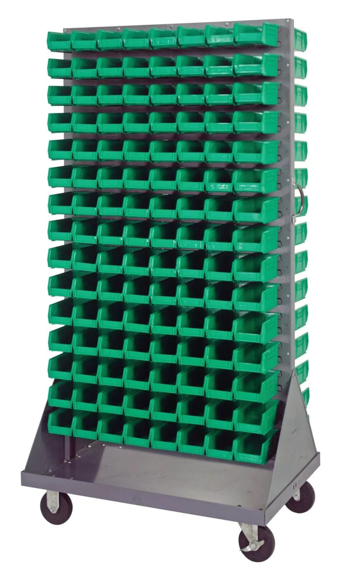 QMD - 36H - 220 - Stackable Bin Organizers > Racks with Hanging Bins - Industrial 4 Less