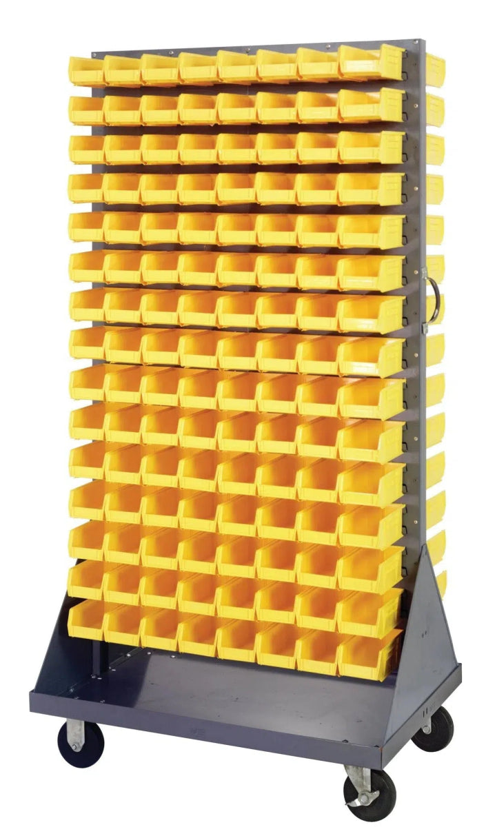 QMD - 36H - 220 - Stackable Bin Organizers > Racks with Hanging Bins - Industrial 4 Less