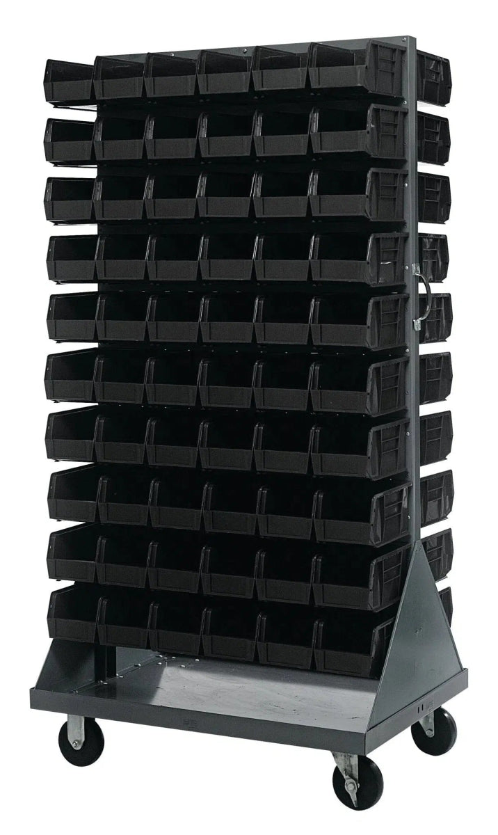 QMD - 36H - 230 - Stackable Bin Organizers > Racks with Hanging Bins - Industrial 4 Less