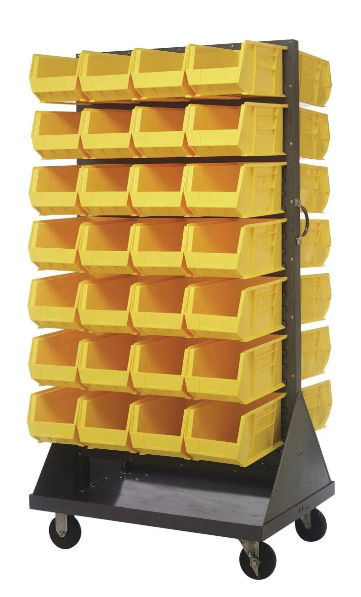 QMD - 36H - 240 - Stackable Bin Organizers > Racks with Hanging Bins - Industrial 4 Less