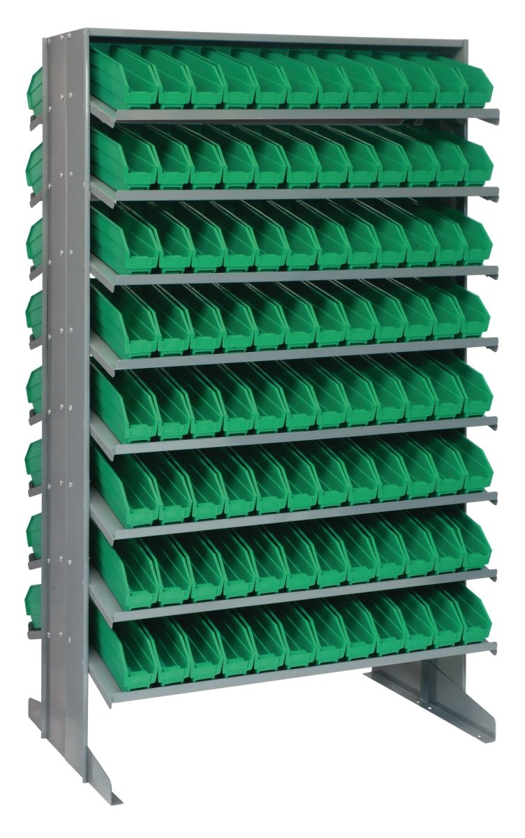 QPRD - 100 - Gravity Shelf Bin Organizers - Industrial 4 Less