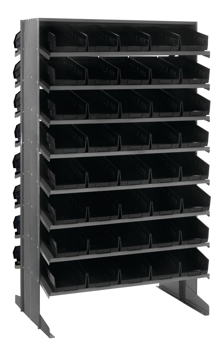 QPRD - 102 - Gravity Shelf Bin Organizers - Industrial 4 Less