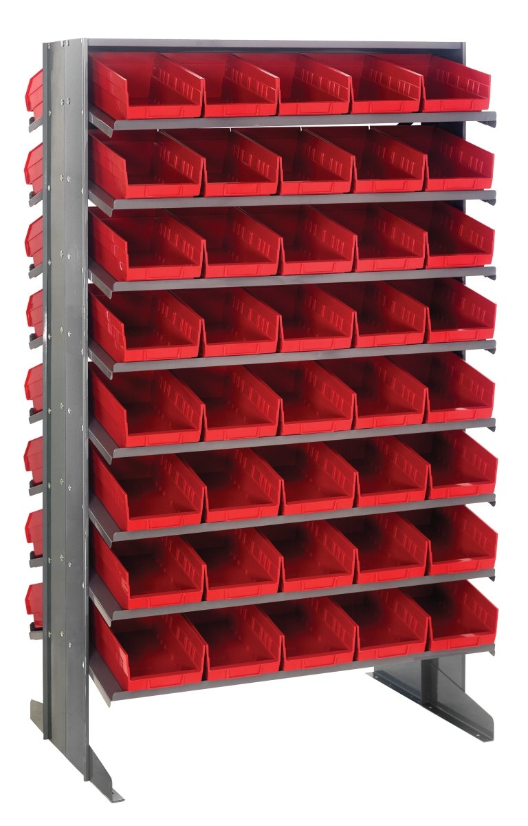 QPRD - 102 - Gravity Shelf Bin Organizers - Industrial 4 Less