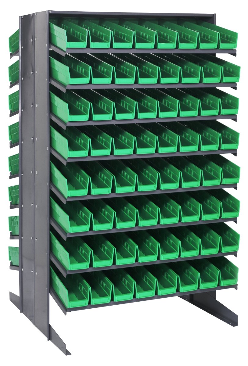 QPRD - 103 - Gravity Shelf Bin Organizers - Industrial 4 Less