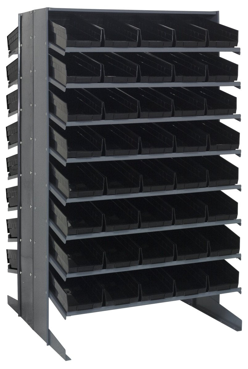 QPRD - 104 - Gravity Shelf Bin Organizers - Industrial 4 Less