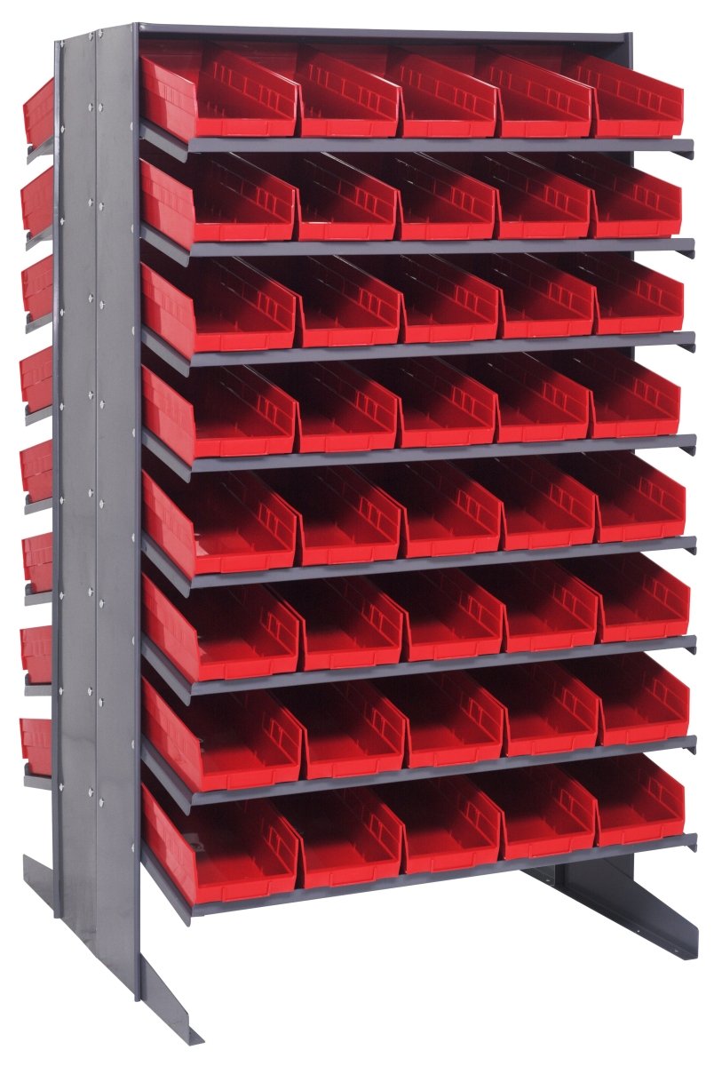 QPRD - 104 - Gravity Shelf Bin Organizers - Industrial 4 Less