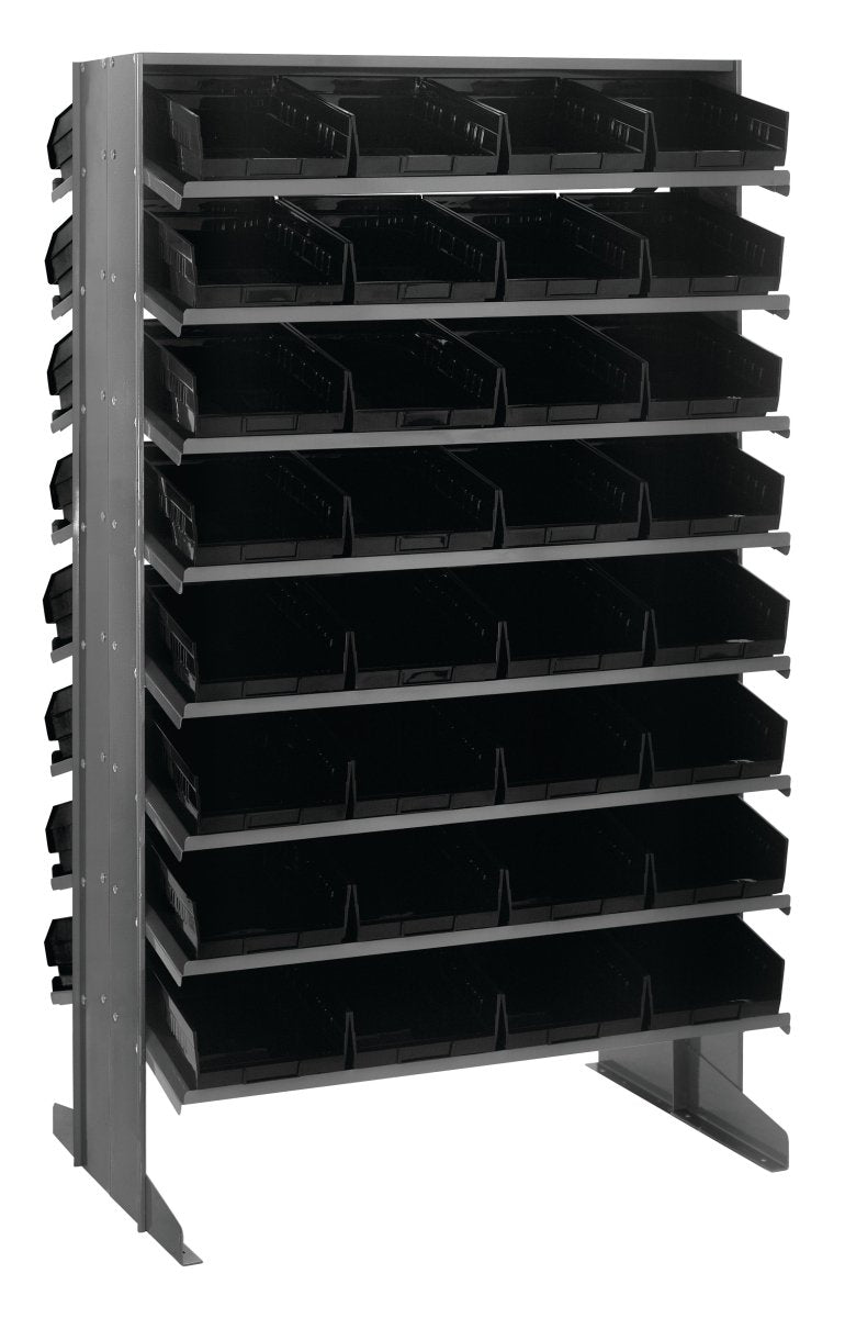 QPRD - 107 - Gravity Shelf Bin Organizers - Industrial 4 Less