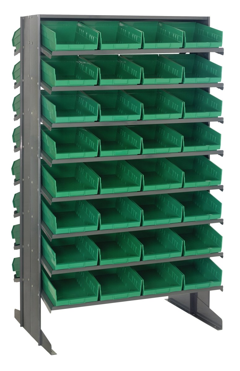 QPRD - 107 - Gravity Shelf Bin Organizers - Industrial 4 Less