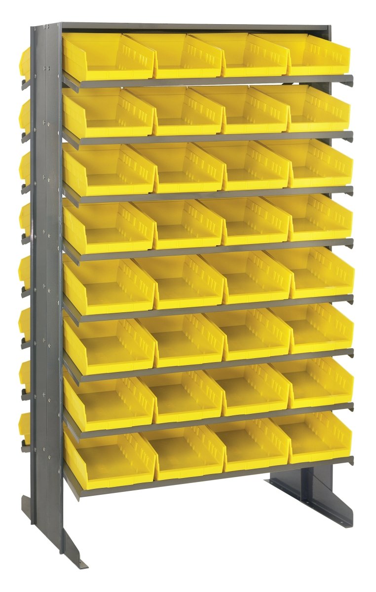 QPRD - 107 - Gravity Shelf Bin Organizers - Industrial 4 Less