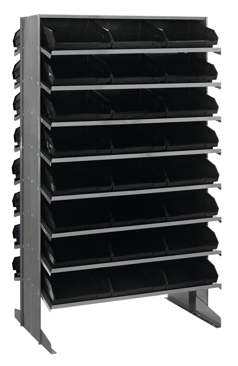 QPRD - 109 - Gravity Shelf Bin Organizers - Industrial 4 Less