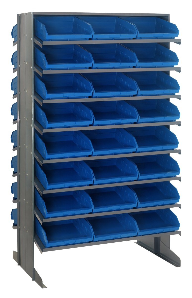 QPRD - 109 - Gravity Shelf Bin Organizers - Industrial 4 Less