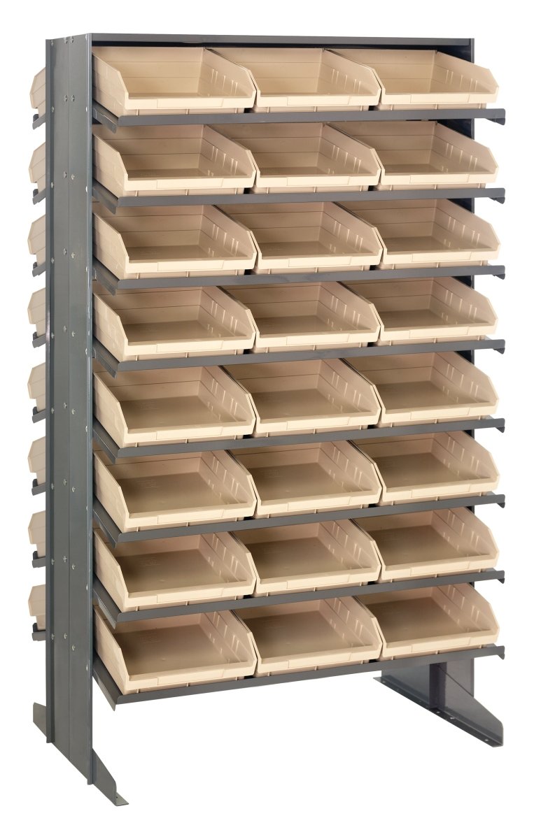 QPRD - 109 - Gravity Shelf Bin Organizers - Industrial 4 Less