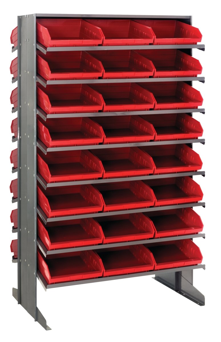 QPRD - 109 - Gravity Shelf Bin Organizers - Industrial 4 Less