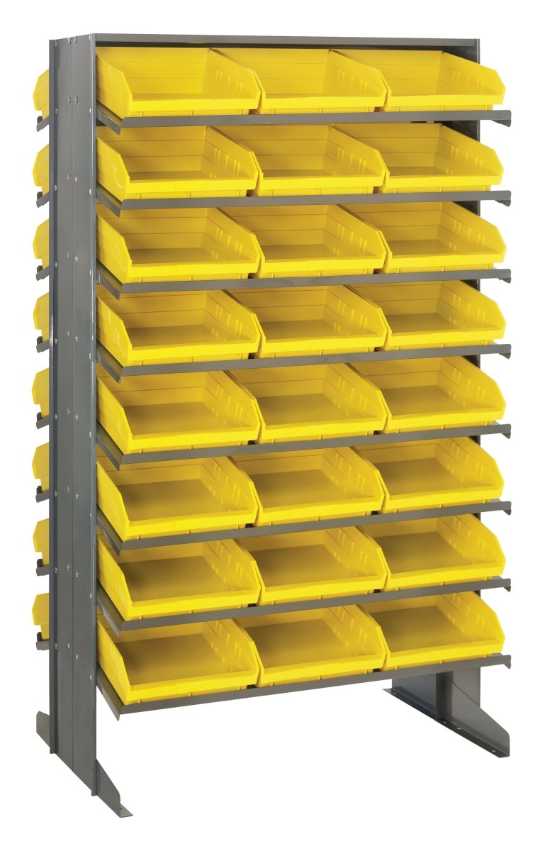 QPRD - 109 - Gravity Shelf Bin Organizers - Industrial 4 Less