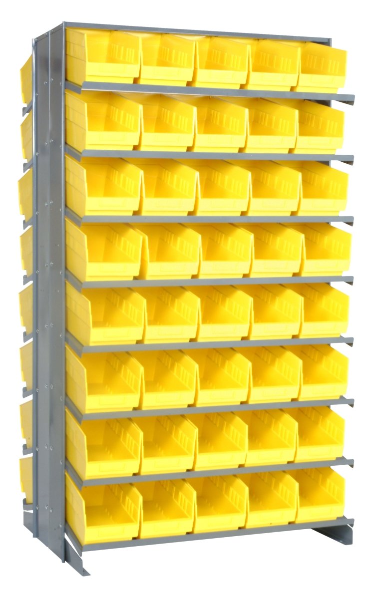 QPRD - 202 - Gravity Shelf Bin Organizers - Industrial 4 Less