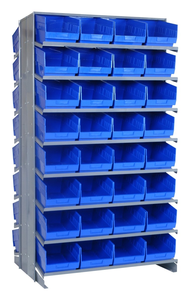 QPRD - 207 - Gravity Shelf Bin Organizers - Industrial 4 Less