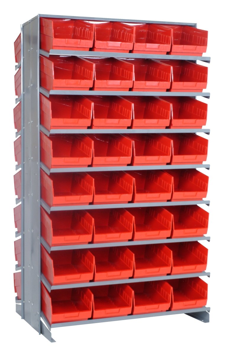 QPRD - 207 - Gravity Shelf Bin Organizers - Industrial 4 Less