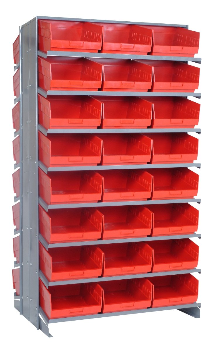 QPRD - 209 - Gravity Shelf Bin Organizers - Industrial 4 Less