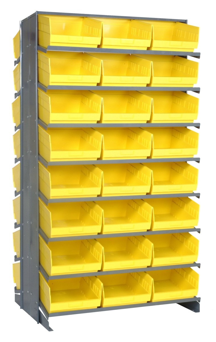 QPRD - 209 - Gravity Shelf Bin Organizers - Industrial 4 Less