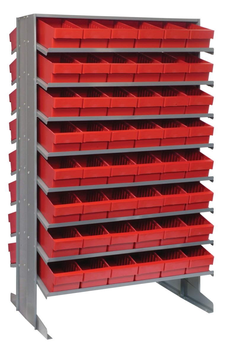 QPRD - 601 - Gravity Shelf Bin Organizers - Industrial 4 Less