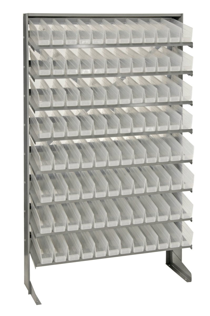 QPRS - 100 - Gravity Shelf Bin Organizers - Industrial 4 Less