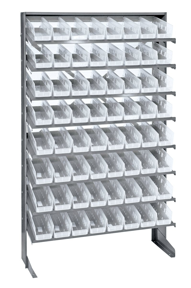 QPRS - 101 - Gravity Shelf Bin Organizers - Industrial 4 Less