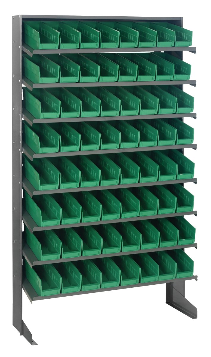 QPRS - 101 - Gravity Shelf Bin Organizers - Industrial 4 Less