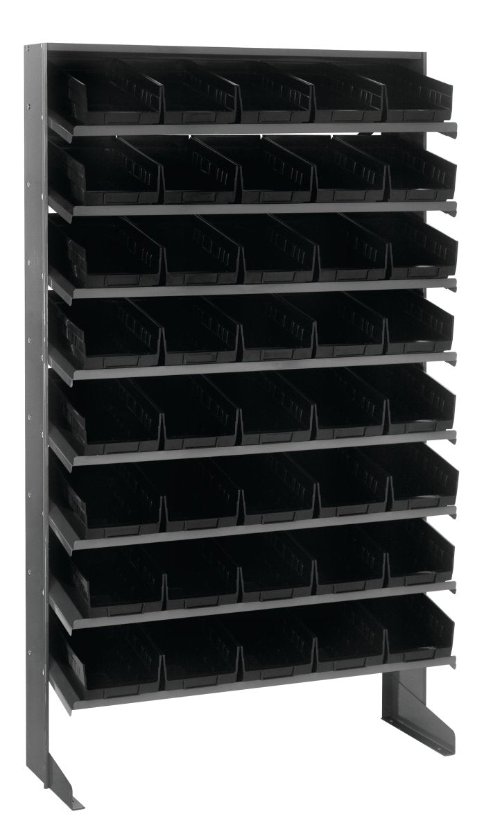 QPRS - 102 - Gravity Shelf Bin Organizers - Industrial 4 Less