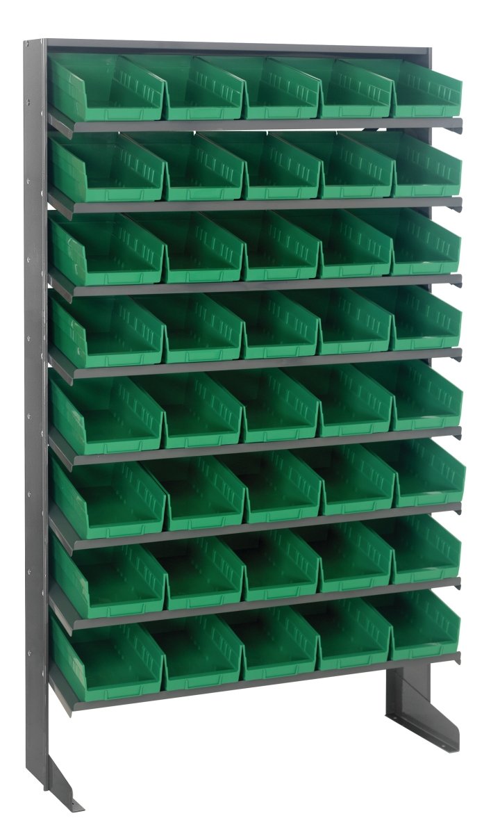 QPRS - 102 - Gravity Shelf Bin Organizers - Industrial 4 Less