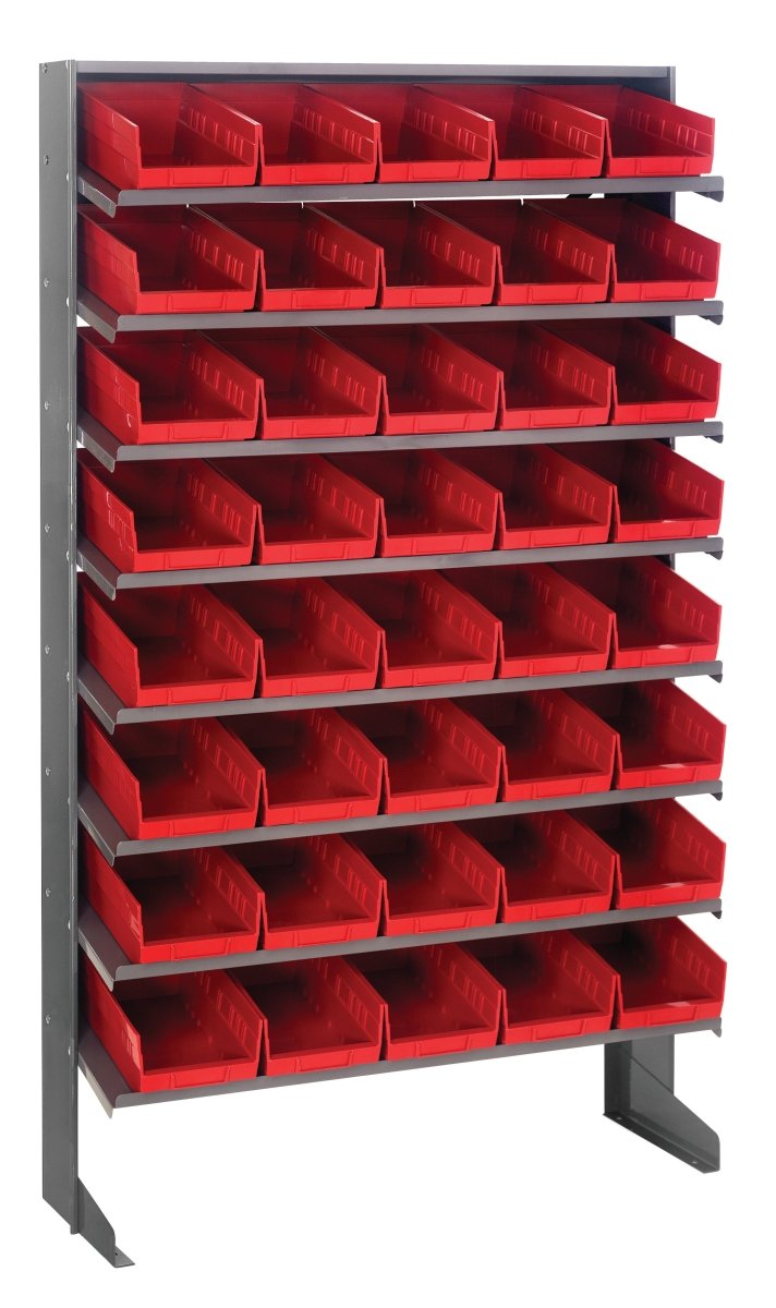 QPRS - 102 - Gravity Shelf Bin Organizers - Industrial 4 Less