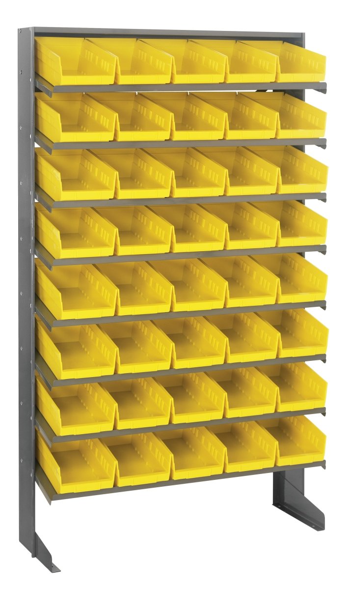 QPRS - 102 - Gravity Shelf Bin Organizers - Industrial 4 Less