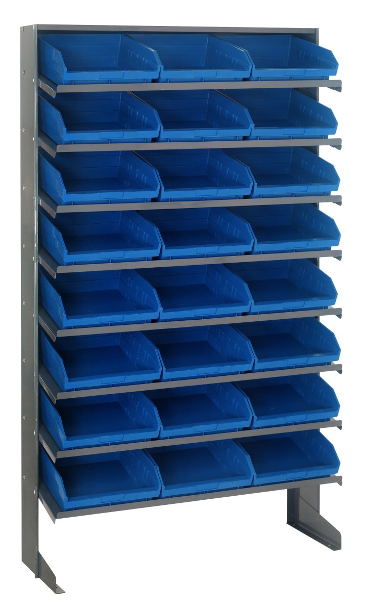 QPRS - 109 - Gravity Shelf Bin Organizers - Industrial 4 Less