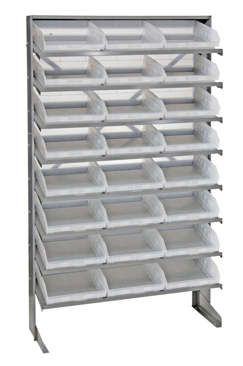 QPRS - 109 - Gravity Shelf Bin Organizers - Industrial 4 Less