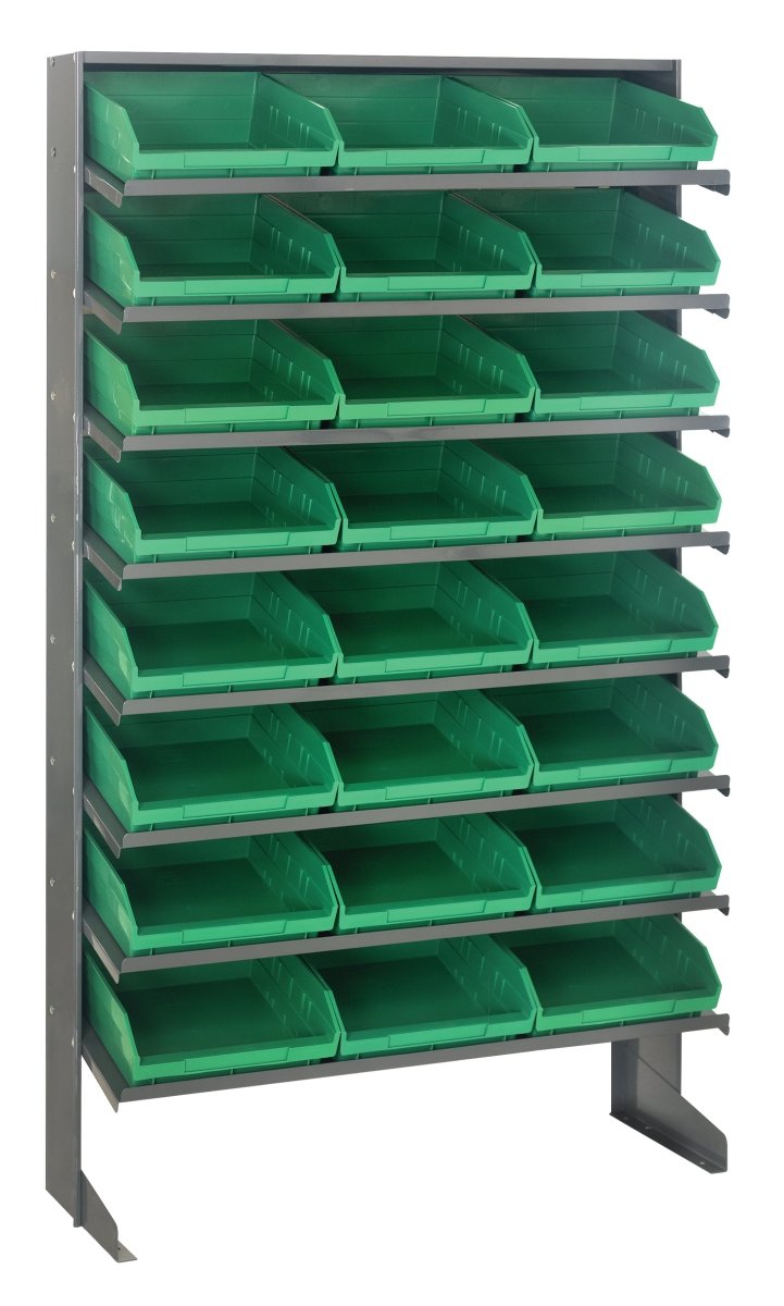 QPRS - 109 - Gravity Shelf Bin Organizers - Industrial 4 Less