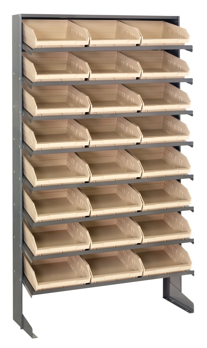 QPRS - 109 - Gravity Shelf Bin Organizers - Industrial 4 Less