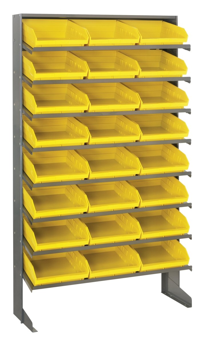 QPRS - 109 - Gravity Shelf Bin Organizers - Industrial 4 Less