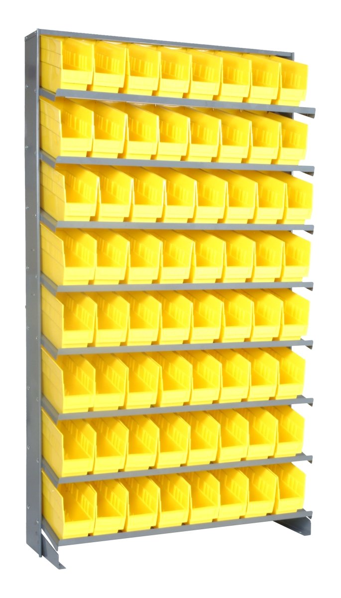 QPRS - 201 - Gravity Shelf Bin Organizers - Industrial 4 Less