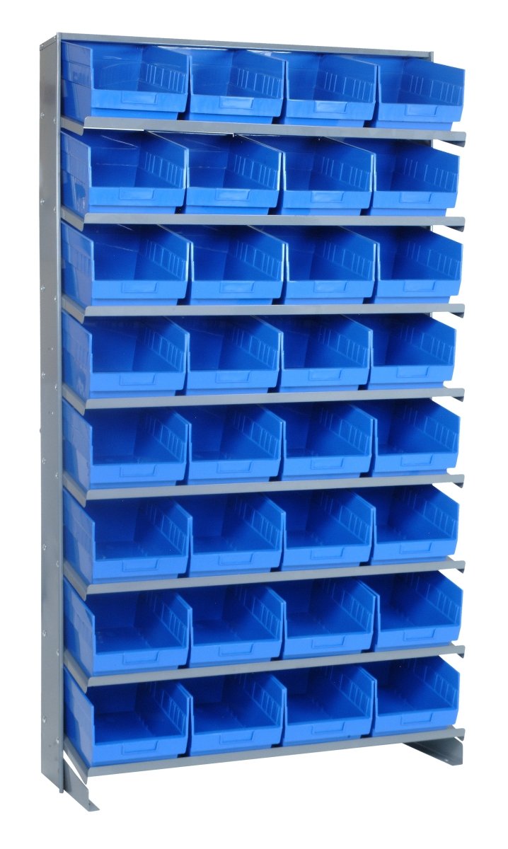 QPRS - 207 - Gravity Shelf Bin Organizers - Industrial 4 Less