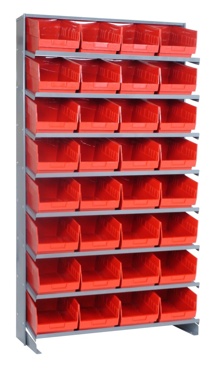 QPRS - 207 - Gravity Shelf Bin Organizers - Industrial 4 Less